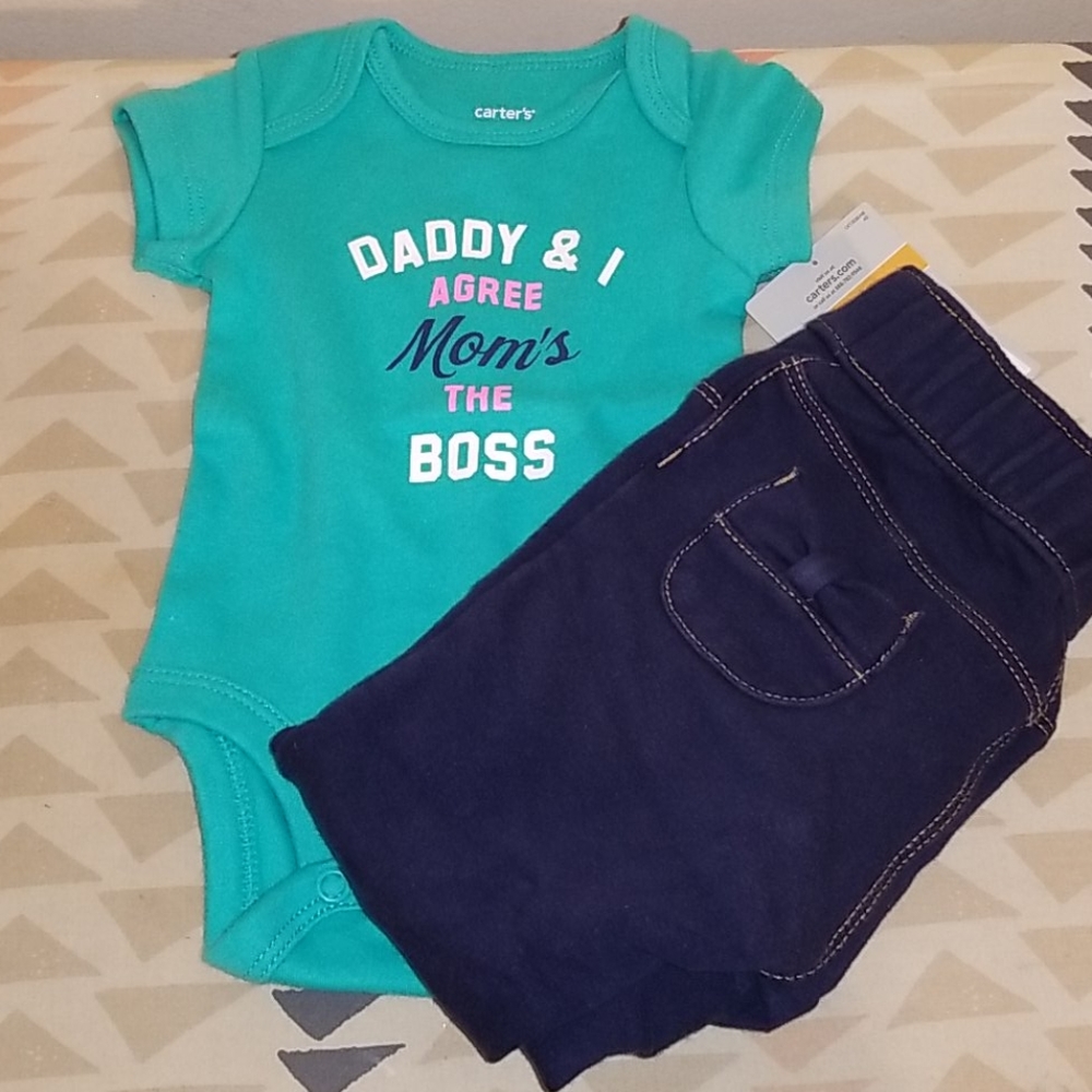 Carter's onesie